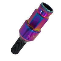 Barracuda Racing Nut rainbow 54MM Mutter 1/2-36