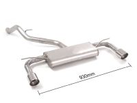 Ragazzon Stainless steel rear sil .. fits for Seat Leon Mk3 (5F)