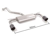 Ragazzon Stainless steel rear sil .. fits for Seat Leon Mk3 (5F)