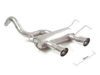Ragazzon Endschalldämpfer in Edel .. passend für Abarth 500 / 595 (typ 312)