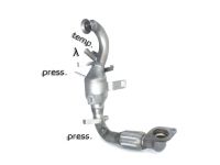 Ragazzon Catalyst group n + stain .. fits for Ford C-Max 2 2010>>