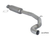 Ragazzon Stainless steel centre s .. fits for Abarth Grande Punto