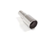Ragazzon Endrohr 90 mm rund in Ed .. passend für Universal Endrohre