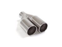 Ragazzon Endrohr 2x80 mm rund ver .. passend für Universal Endrohre