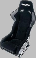 Recaro Profi SPG Perlonvelour schwarz / Schale schwarz