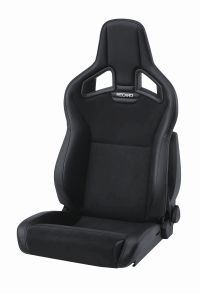 Recaro Cross Sportster CS Kunstleder schwarz / Dinamica schwarz Fahrerseite mit ABE