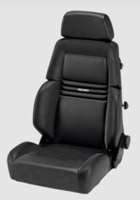 Recaro Specialist S Kunstleder schwarz für Fahrer- und Beifahrerseite mit ABE