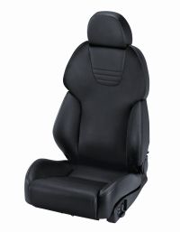 Recaro Style Topline XL Leder schwarz   für Fahrerseite