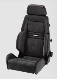 Recaro Expert L Nardo schwarz/Artista schwarz für Fahrer- und Beifahrerseite mit ABE