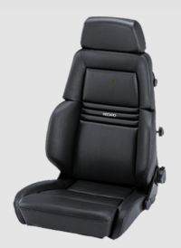 Recaro Expert M Kunstleder schwarz für Fahrer- und Beifahrerseite mit ABE