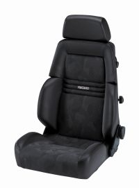 Recaro Expert S Kunstleder schwarz/Artista schwarz für Fahrer- und Beifahrerseite mit ABE