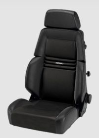Recaro Expert S Kunstleder schwarz für Fahrer- und Beifahrerseite mit ABE