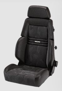 Recaro Expert S Nardo schwarz/Artista schwarz für Fahrer- und Beifahrerseite mit ABE