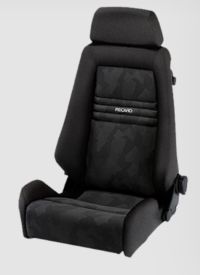 Recaro Specialist L Nardo schwarz/Artista schwarz für Fahrer- und Beifahrerseite mit ABE