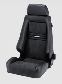 Recaro Specialist M Kunstleder schwarz/Artista schwarz für Fahrer- und Beifahrerseite mit ABE
