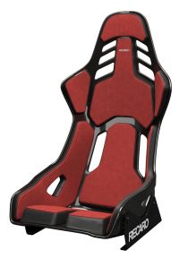 RECARO Podium Alcantara red/Leather black M* Alcantara rot/Leder schwarz.Serienausstattung+ RECARO Podium M: mit Polsterpadsfür mittelgroße Fahrer+ RECARO Podium L: mit Polsterpadsfür größere Fahrer+ ABE und FIA-Homologation+ Für Rennstrecke und Straße ge