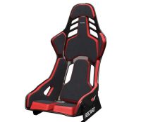 RECARO Podium Alcantara black/leather red M* Alcantara schwarz/Leder rot.Serienausstattung+ RECARO Podium M: mit Polsterpadsfür mittelgroße Fahrer+ RECARO Podium L: mit Polsterpadsfür größere Fahrer+ ABE und FIA-Homologation+ Für Rennstrecke und Straße ge