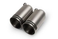 Remus Endrohr-Set links/rechts je 2 Endrohre   84 mm Street Race, poliert, mit einstellbarem Kugelanschluss passend für _Endrohre 4 Endrohre Street Race