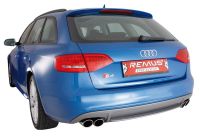 Remus Sportschalldämpfer rechts mit 2 Endrohren Ø 84 mm schräg passend für Audi A5 3,0l 245kW Quattro (4WD)