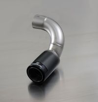 Remus Endrohr-Set li/re je 1 Endrohr  84 mm Street Race Black Chrome mit integriertem Klappensystem passend für _Endrohre 1 Endrohr Street Race Black Chrome