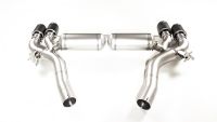 Remus sport exhaust with left/right each 1 tail pipe : 98 mm Street Race fits for BMW M8 4.4i V8 441kW (S63B44, mit OPF) 10/2019=>