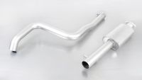 Remus Resonated cat-back front section, incl. EC type approvalOriginal tube Ø 55 mm - REMUS tube Ø 65 mm fits for Ford Fiesta 1,6l 134kW ST (ab Bj. 2013)