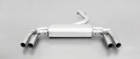 Remus sport exhaust centered for left/right system (without tail pipes), with 2 integrated electrical valves fits for Audi S3 2,0l 221kW Quattro (4WD)