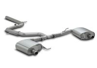 Remus Sport exhaust left/right (absorption principle)fits into the original skirt using integrated tail pipes,incl. connection tube for mounting of the sport exhaust,Installation/fitting at the serial mounting points.including mounting materialorigin