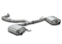 Remus Absorptions-Sportschalldämpfer links/rechts (ohne Endrohre), inkl. (EG-) GENEHMIGUNG! passend für Skoda Octavia 2,0l TSI 180kW RS (DNP, mit OPF) 10/2020=>