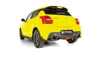 Remus Cat-back system consisting of:1x connection tube with flange connection fitting at the serial mounting points1x resonated front section (absorption principle)1x connection tube with spherical connection for mounting of the the sport exhaust1x sp