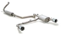 Remus Cat-Back-System mit links/rechts je 1 Endrohr 115mm verchromt, inkl. (EG-) GENEHMIGUNG! passend für Suzuki Swift 1,4l DITC 95kW Hybrid (K14D, mit OPF) 04/2020=>