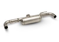 Remus Sport exhaust centered for L/R systemInstallation/fitting at the serial mounting pointsCan only be used in combination with front section replacment tube 900121 1300 and set of outlet tubes 900121 9999Including mounting material No EC type appro