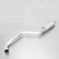 Remus Edelstahl RACING Vorschalldämpfer inkl. Mittelschalldämpfer Ersatzrohr, Rohr Ø 70 mm, ohne Genehmigung für SEAT Leon Cupra Typ 5FSerienrohr Ø 65 mm REMUS Rohr Ø 70 mm passend für Seat Leon 2,0l TSI 195kW Cupra