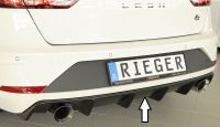 Rieger Heckeinsatz nur FR ST Kombi passend für Seat Leon 5F