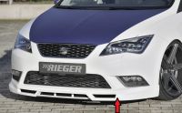 Rieger Spoilerlippe bis Facelift passend für Seat Leon 5F