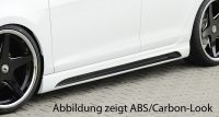 Rieger Seitenschweller-Satz mit Schacht und Ausschnitt passend für Seat Leon 5F