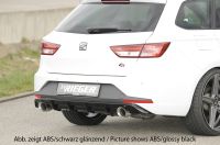 Rieger Heckeinsatz ST Kombi nur FR  Einfachendrohr li./re. passend für Seat Leon 5F