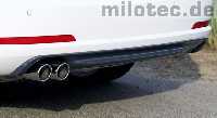 Milotec rear diffusor RS fits for Skoda Octavia 2004-