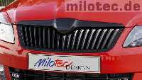 Milotec Frontgrillblende passend für Skoda Roomster Typ 5J
