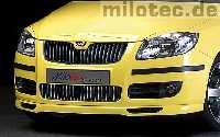 Milotec Frontgrillblende passend für Skoda Roomster Typ 5J