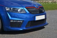 Milotec front lip spoiler fits for Skoda Octavia Typ 5E