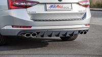 Heckdiffusor Milotec passend für Skoda Superb 3T/3V