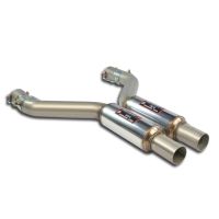 Supersprint Front pipes kit  + silencers(Replaces catalytic converter) fits for BMW E30 Alle Modelle (Für V8 BMW S62 / M62 / M60 Motor conversion)