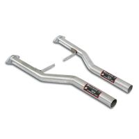 Supersprint front pipe right - left fits for JAGUAR XKR Coupè / Cabrio Portfolio 4.2i V8 Supercharged (397 PS) 2004