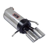 Supersprint Rear sport muffler  left 120x80 fits for MERCEDES W209 CLK 63 AMG Black Series 6.3i V8 (507 PS) 07 -> 09