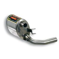 Supersprint Rear exhaust TÜV Left fits for PORSCHE 997 Carrera 3.6i (325 HP) 04 - 08