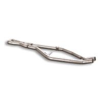 Supersprint Vorderrohr X-Pipe Rechts +Links passend für BMW E70 X5 4.8i V8 07 - 09