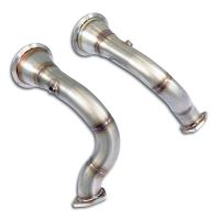 Supersprint Downpipe Rechts + Links(Für Katalysator Ersatz)(Left Hand Drive / Right Hand Drive) passend für AUDI RS6 Quattro Avant 4.0 TFSI V8 (600 PS) 2020 -> (mit klappe)