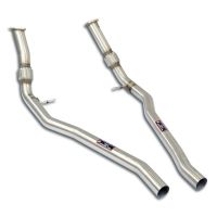 Supersprint front pipe right + left fits for LAMBORGHINI URUS 4.0L V8 Bi-Turbo (650 PS) 2018 -> (mit klappe)