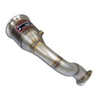 Supersprint Downpipe right + Sport Metallcatalyst  fits for LAMBORGHINI URUS 4.0L V8 Bi-Turbo (650 PS) 2018 -> (mit klappe)